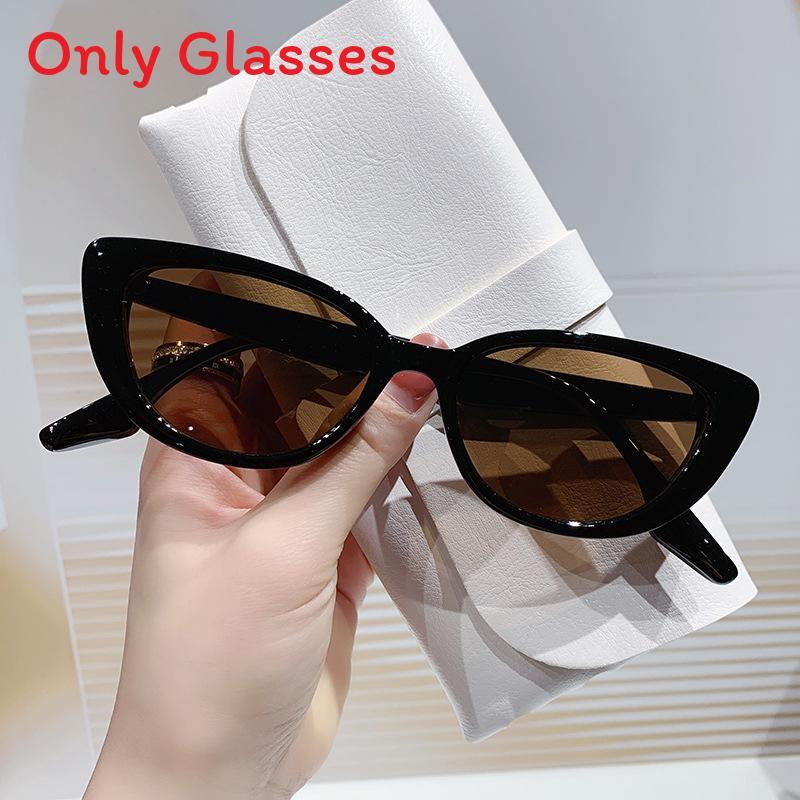 Retro Cat Eye Sunglasses Female Uv400 Protection Modern Sunshade For Beach And Parties