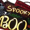 Halloween Hanging Door Sign light, Hanger decor Plaque Front Party Supplies