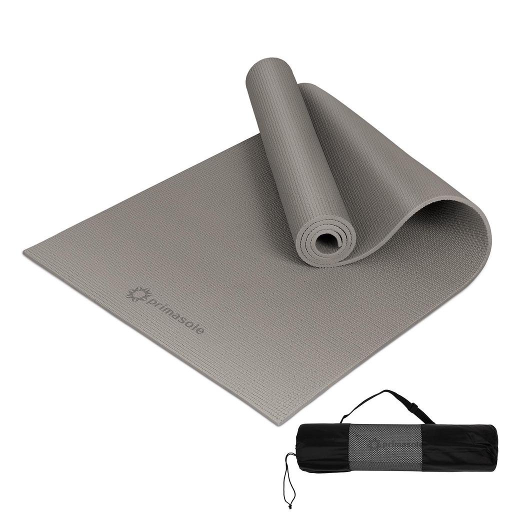 Primasole Yoga Earth with Storage PSS91NH005 Mat, 4mm, Brown, Case, Fitness/Pilates,