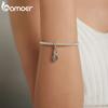 BAMOER 925 Sterling Silber Mini Kochgeschirr und Geschirr Charm Anhänger für Original 3mm Armband Armreif
