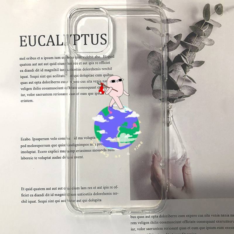 

Pink Cartoon Funny big eyes ketnipz Phone Case for iPhone 11 12 13 mini pro XS MAX 8 7 6 6S Plus X 5S SE 2020 XR case iphone 13