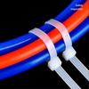 1000Pcs Black/White Nylon Cable Ties Self-locking 5X300mm Wire Zip Set Kit  3X200mm Industrial Supply Fasteners Cable Tie
