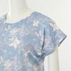 Venus Nylon Spandex White Floral Print Women S Loungewear Set vepS103S
