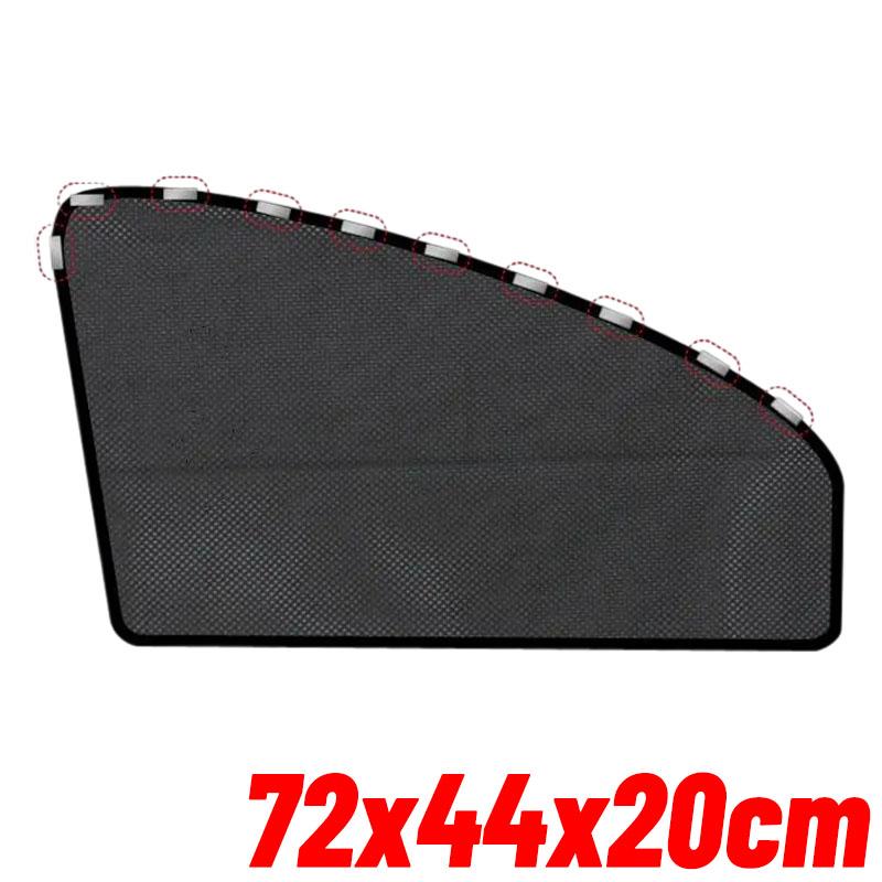 

2/1PCS Magnetic Car Sunshade Curtains Summer Protection Side Window Shades Foldable Car Sun Shade Front Rear Auto Accessories