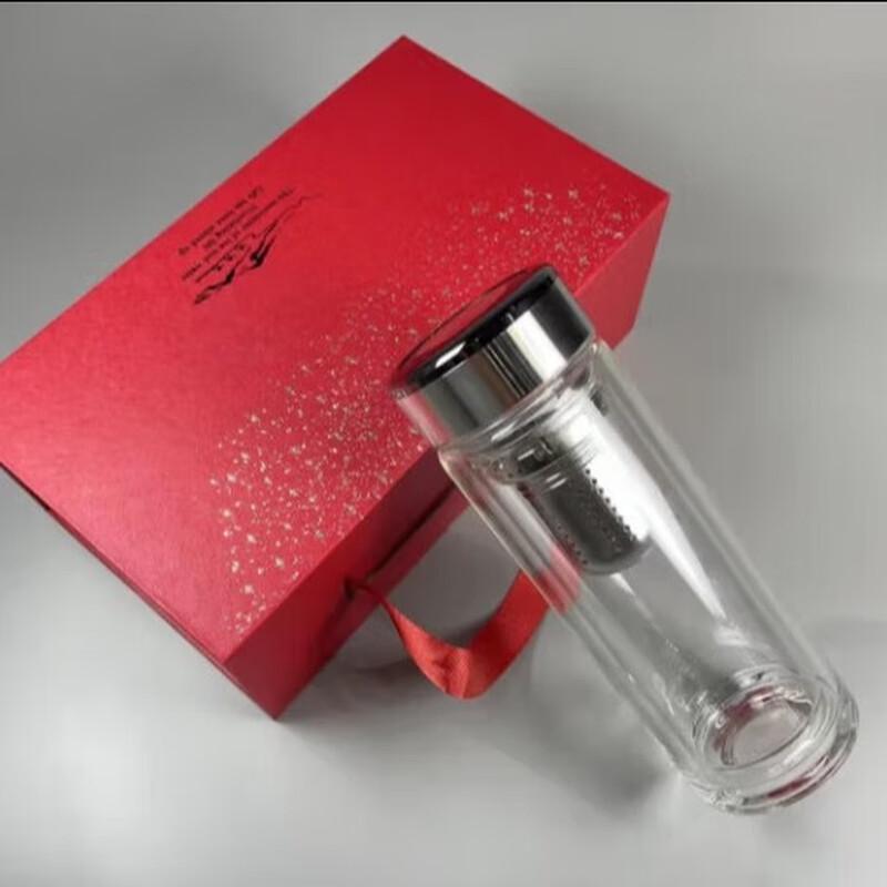 Mingxia Double-Layer Borosilicate Glass Cup