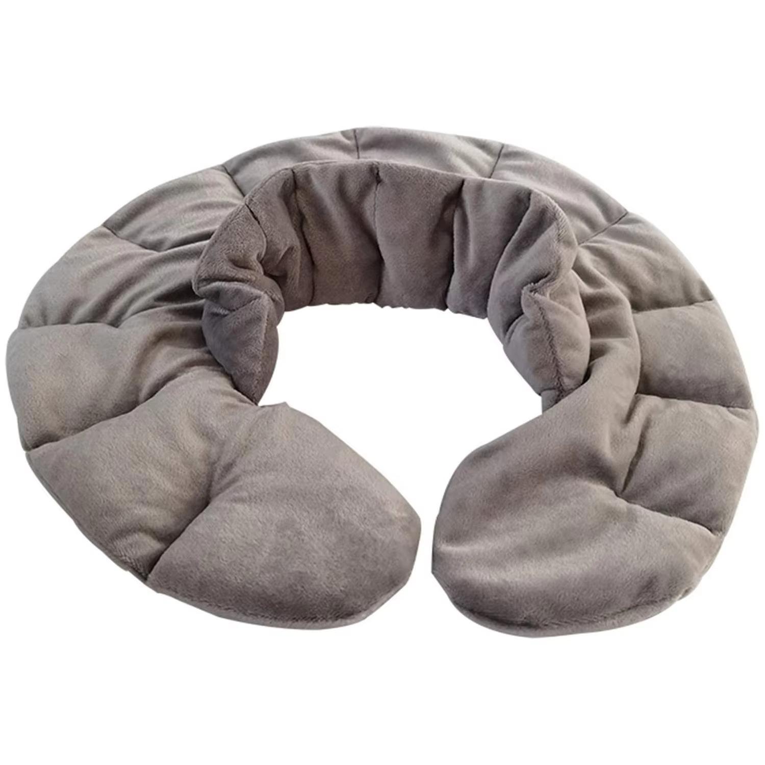 

Микроволновая грелка для тухопета Нагрудные грелки Облегчает боли в шее и плечах Лучший подарок для офисных работников серый