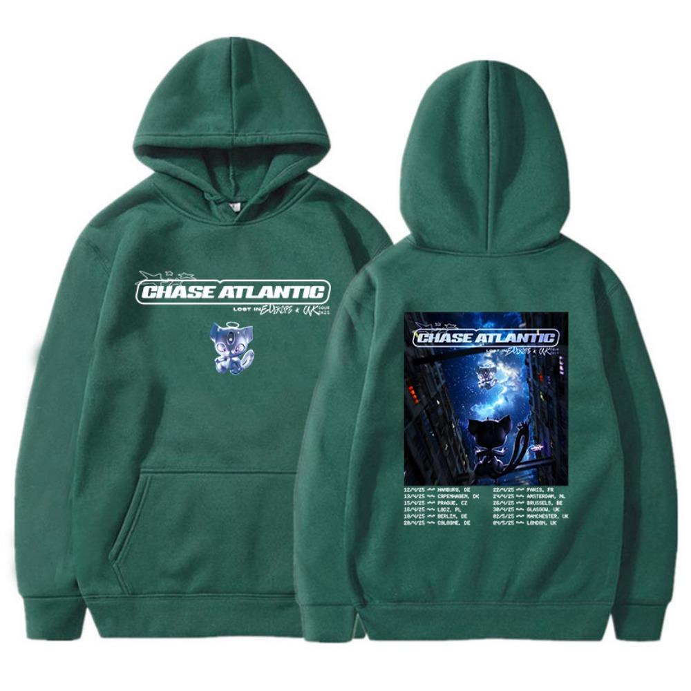 2025 Men's and Women's Rock Band Hooded Sweatshirt Casual and Comfortable Polar Winter Long Sleeved Hooded Sweater