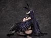 Plastová malovaná hotová figurka Overlord Albedo Black Bunny Ver. 1/4