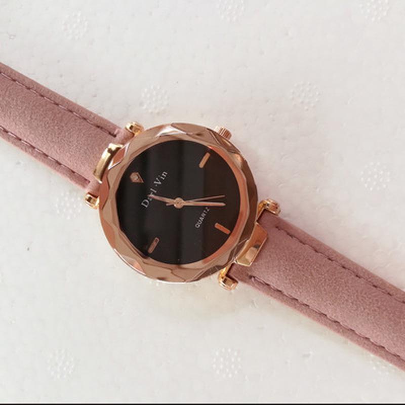 Belt Grind Female Watch Di Lady Watch Quartz Watch Student Table