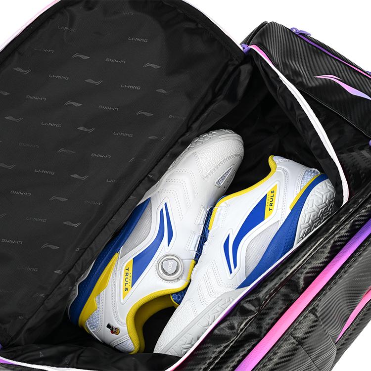 Men's Bag Li-Ning Polyester Backpacks Regular Unisex Black