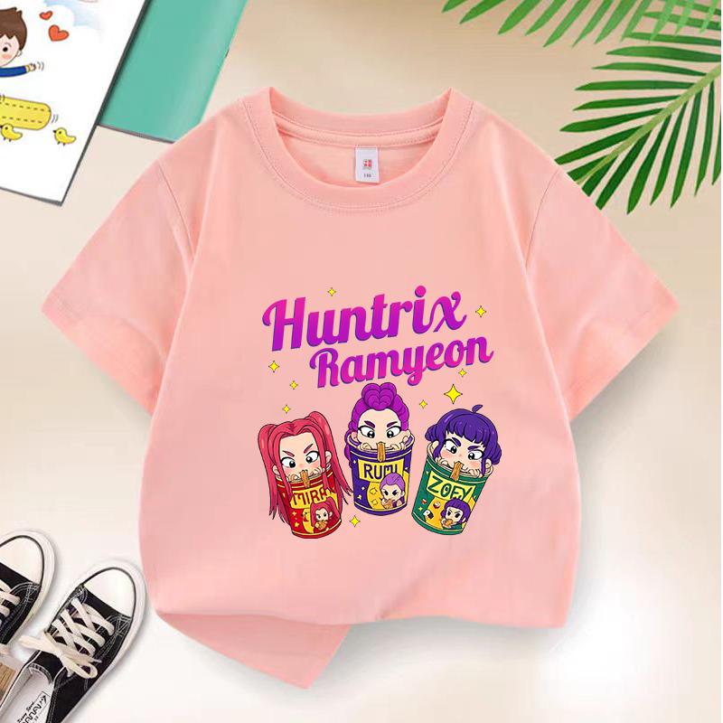 Kpop The Witch Hunt Team Turtle Planet Witch Hunter Group Short-Sleeve Peripheral Printed T-Shirt