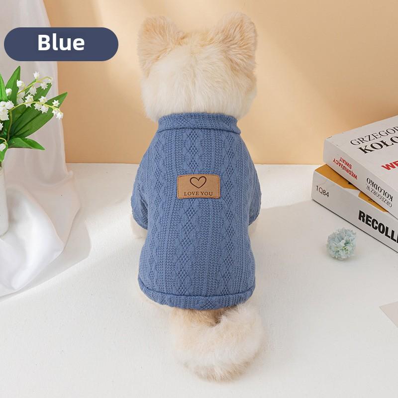 New Winter, Pet Cats and Dogs Do Not Shed Hair or Fade, Thickened Fashion Sweater