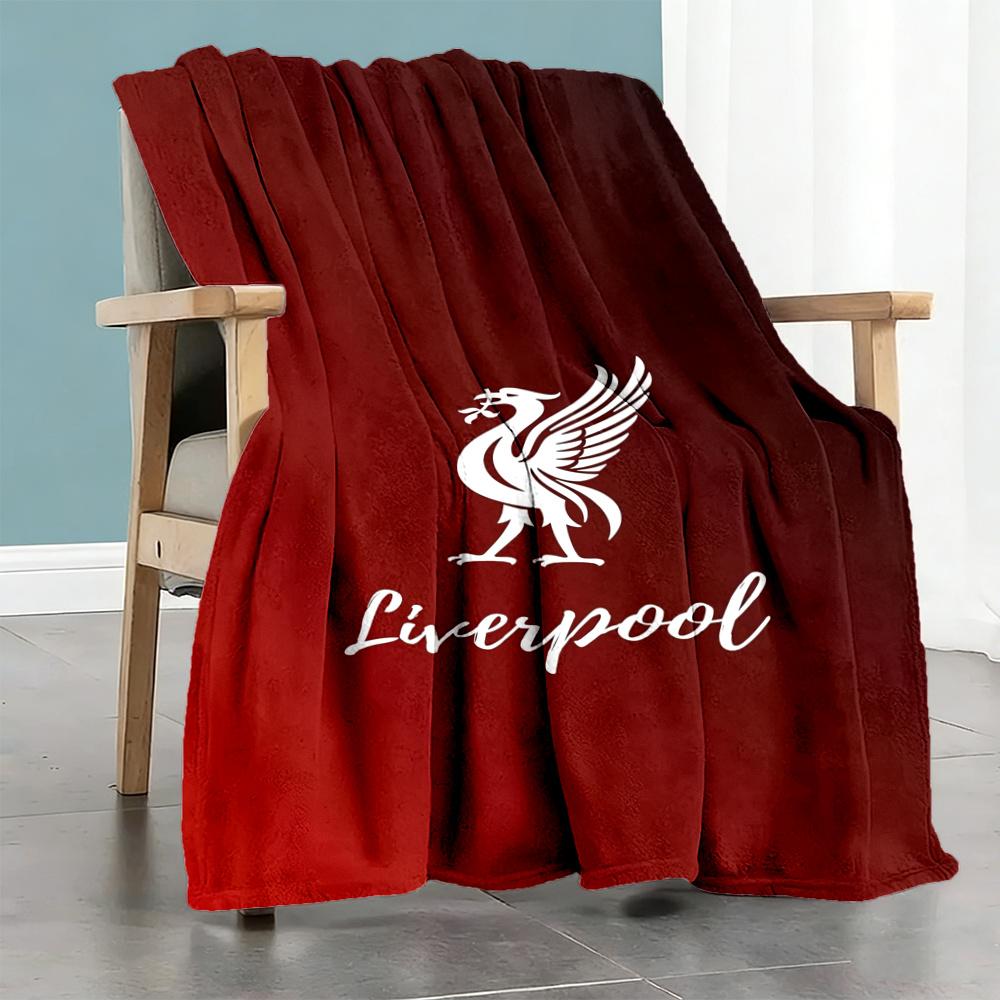 Liverpool Football Blanket Soft Cozy Great For Office Picnics Bedding For All Occasions Warmthful Decor Birthday Christmas Gift Blanket