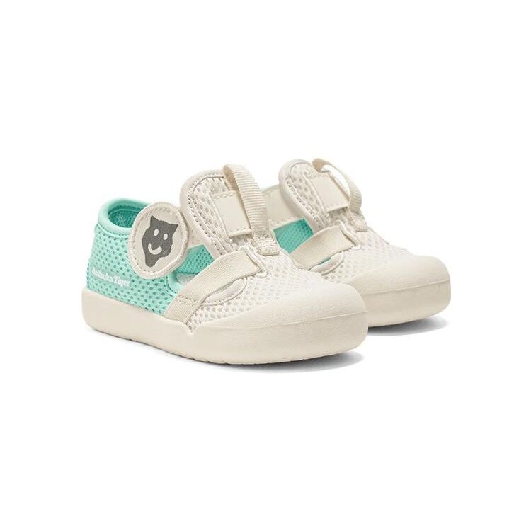 Onitsuka Tiger Mexico 66 Comfortable Versatile Shock Absorbing Non-Slip Warm Low-Top Walking Shoes Baby shoes Gray Blue 1184A199-200