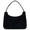 Prada Re-Edition Logo Zip Closure Terry Fabric Underarm Mini Tote Bag Women bags Black 1NE515_2DXO_F0967