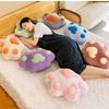 New Arrival Large Plush Animal Pillow With Cute Cat Claw Design For Girls Festival Gift