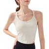 Women's Shockproof Sports Vest - Back Design, Breathable, Tight Fit Camisole