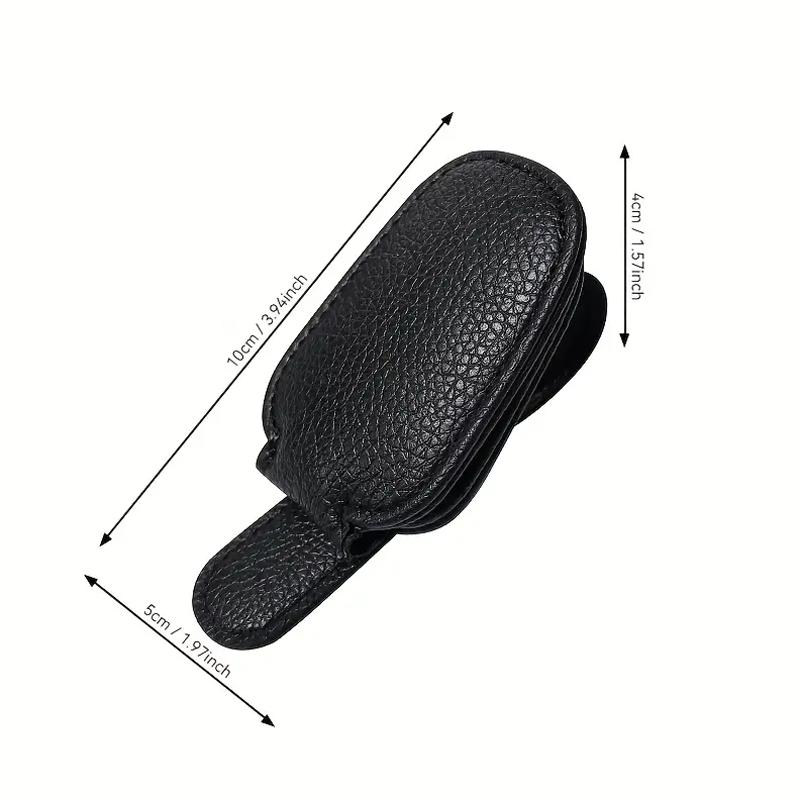Car eye clip, glasses holder, sun visor, car glasses frame in car, car sunglasses case