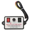 Car Horn Controller 16 Sound Effect Adjustable DC 12V 24V Dual Tone Car Horn Controller Unit for Motorcycles Cars Vans