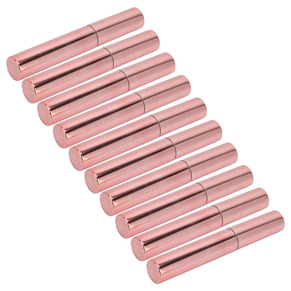 10Pcs Eyelash Glue Tubes Empty Liquid Eyeliner Mascara Container Bottle with Rubber Insert 10ml