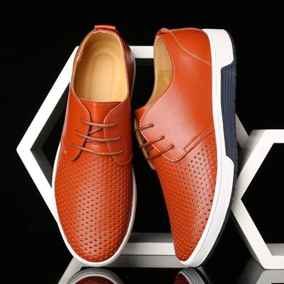 Moda 38-48 Moda Casual Calado Talla Grande Mocasines de Hombre Una Variedad de Color Diseñadores Nuevo Suela Suave Zapatos de Hombre de Cuero