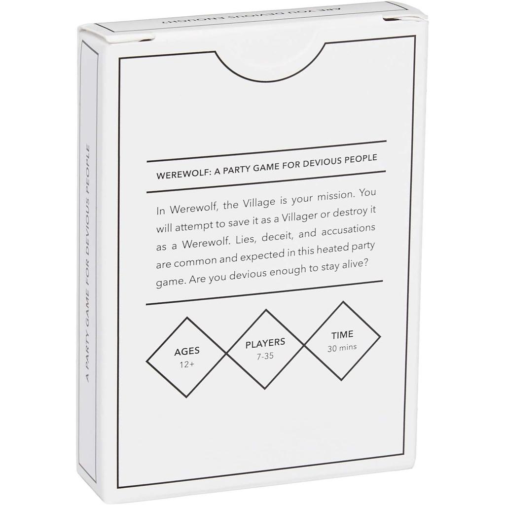 Werwolf Party Spiel Unterhaltung Familienfeiern Brettspiele Karte