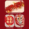 Red Color Spring Festival Hanging Garland 3D Design New Year Ornament  Chinese New Year