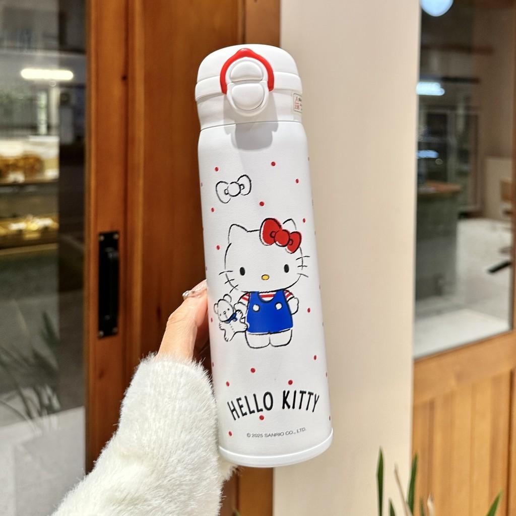 Mickey Mouse Kids Insulated Water Bottle With Straw Lock For School Portable Drinkware