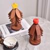 High-End Solid Wood Christmas Tree Table Mat - Heat Resistant Pot & Dish Pad