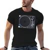 Classic Turntable Black TShirt Rapper Graphic Tees Funny Meme TShirts Shirts Unisex Graphic