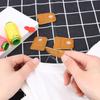 2 Pcs PU Finger Protector DIY Sewing Tool Needle Felting Knitting Guard Sewing Thimble Cap for Needlework Handmaking