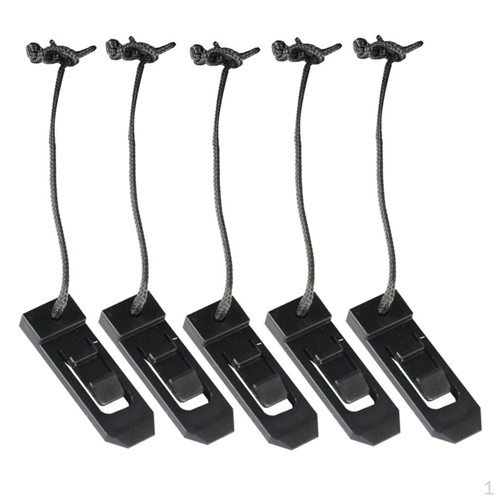 

5x Клипса для серфборда лонгборда пластиковая пряжка для плавника скега аксессуары запчасти