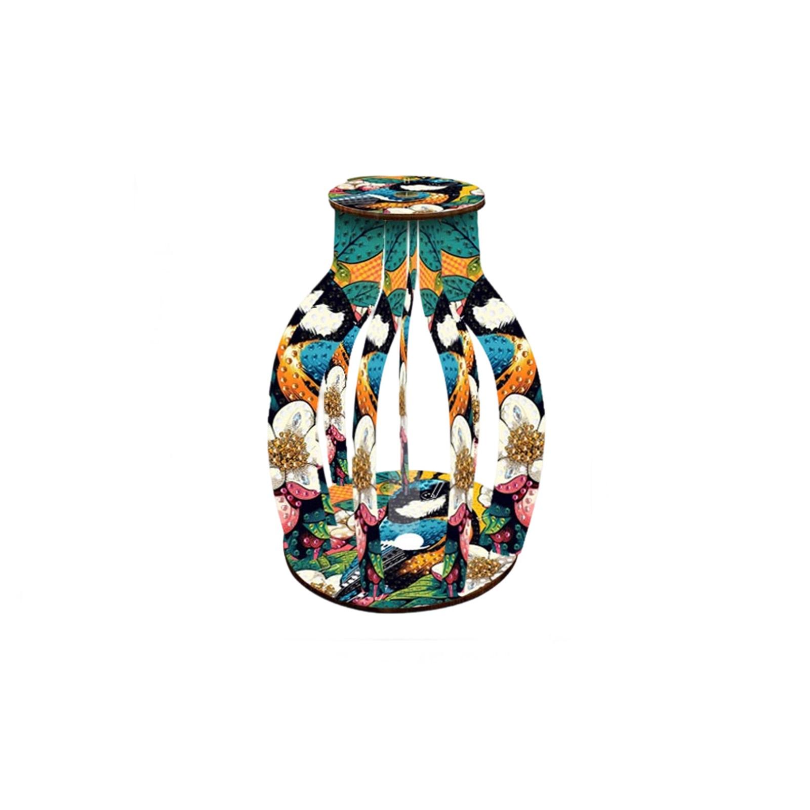 3D Acrylic Material DIY Painting Vase