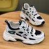 Daddy Shoes Niche Thin Ins Autumn and Winter Lightweight Thick-soled Super Fire Casual Sports Shoes