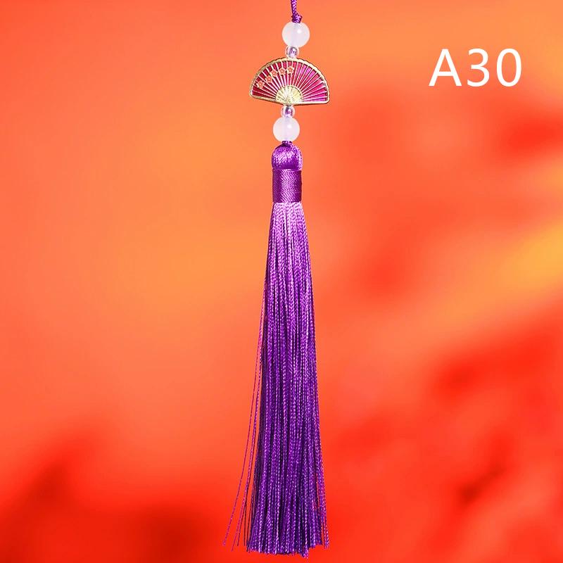 5Pcs Fan Tassels Bookmark Tassels Silky Handmade Soft Craft Tassels With Loops For Diy Crafts Jewelry Making Party Decor