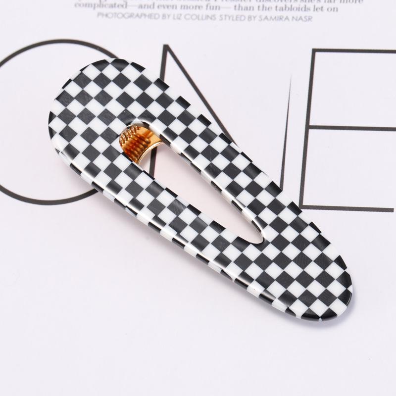 Popular Fashion Acetate Sweet Hairpins Girls Hair Clips Pin Barrette Accessories For Women Lady Hairclip Hairgrip Headwear