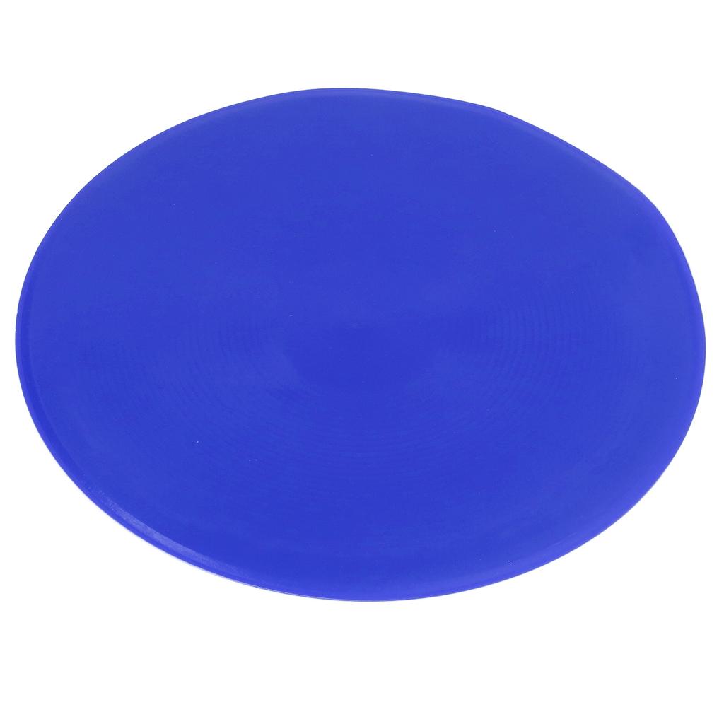 10pcs Sports Floor Spots Marker Flat Disc Marker Bright Color Flat Field Floor Spots for Tennis Soccer Training Blue