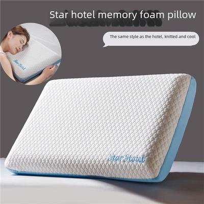 Par de Almohadas de Espuma Viscoelástica de Lujo - Diseño Ergonómico para Soporte Cervical y Mejor Sueño