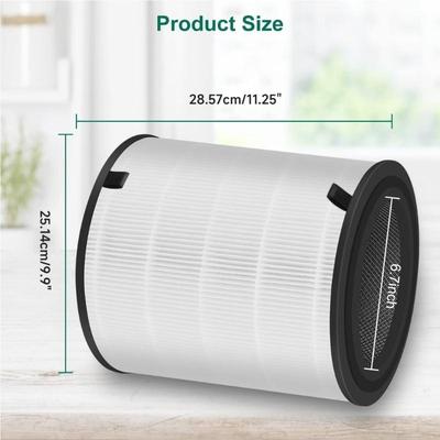 Filtru purificator de aer din plastic Filtru HEPA de înlocuire Filtru de curățare a aerului Filtru de înlocuire pentru LEVOIT LVH133 LVH133RF