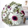 1pc Floral Pattern Automatic Opening/Closing Umbrella with Operation & Windproof Canopy - Folding Design, Holiday Gift Yy260225165