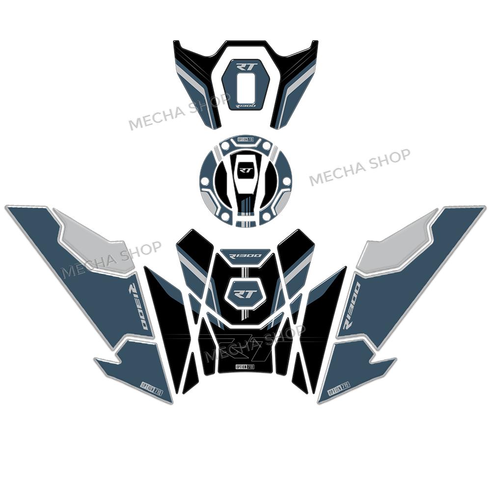 R1300RT Sticker Motorcycle Decal 3D Resin For R 1300RT 2025 Tank Pad Protection Accessories