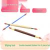 3-Piece Silicone Eraser & Wooden Embossing Sculpting Tools Set