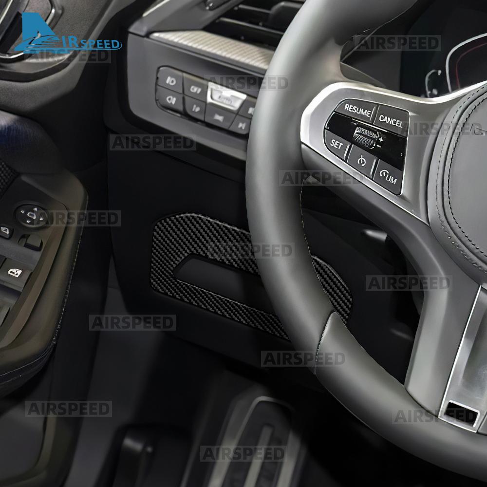 Carbon Fiber Style Interior Sticker for F40 F44 1 2 Series 2020 2021 2022 2023 2024 LHD RHD Interior Panel