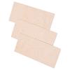 3 Pcs Maple Wood Guitar Head Veneer Shell Sheet Headplate Electric Guitar Neck Shims Plate Headstock Guitar Accessories