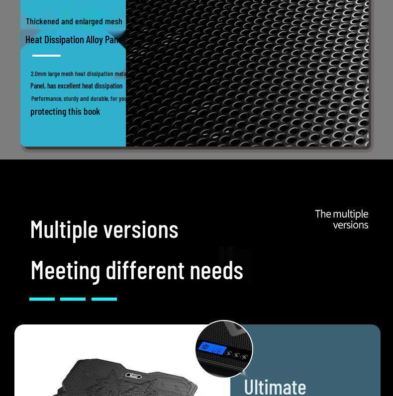 15.6 Inch Silent Gaming Laptop Cooling Stand with Fan