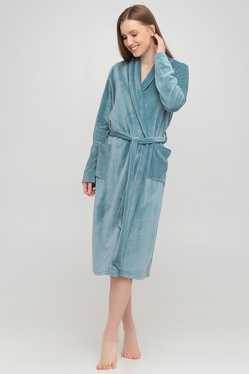 

халат Fleri (75681) 42(S) імперська синього кольору