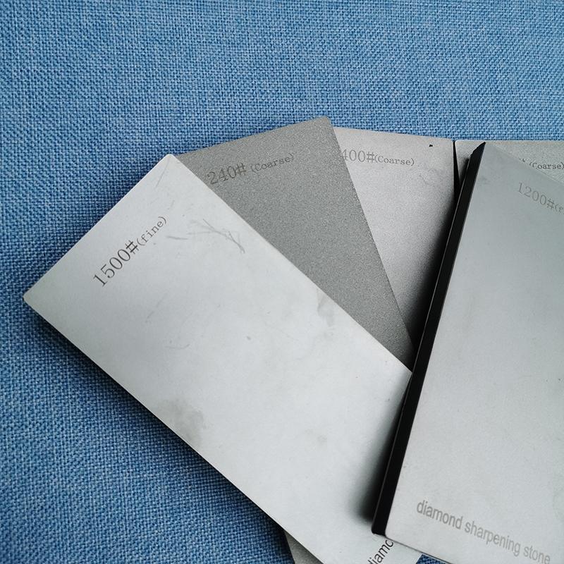 Double Side Diamond Sharpening Stone Knife Sharpener Grindstone Diamond Tools Fine Grinding Whetstone 170*75MM