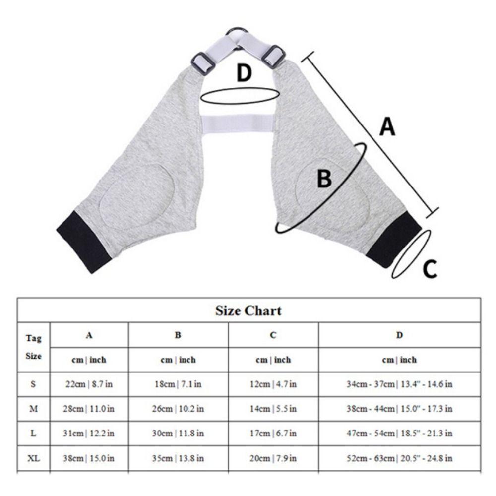 Practical Breathable Dog Recovery Sleeve Adjustable Cotton Puppy Elbow Wrap Anti-lick Soft Pet Supplies For Dog Front Leg