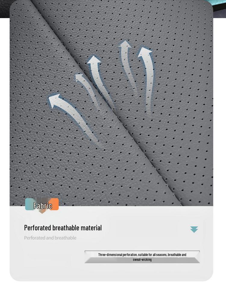 Aion Y Perforated Leather Car Seat Cushion - Universal, Four-Season, Five-Seater Model