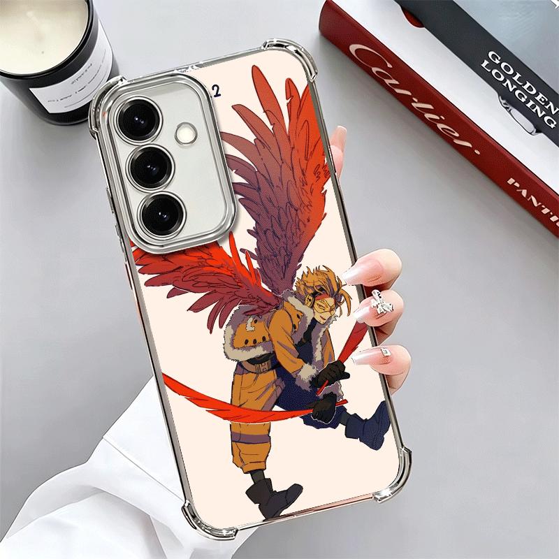 MHA My Hero Hawks Weiche Handyhülle für Samsung A17 A27 A07 A37 A57 A16 A56 A15 A55 A14 A54 A13 A53 A26 A36 A25 A35 A24 A34 A23 A3